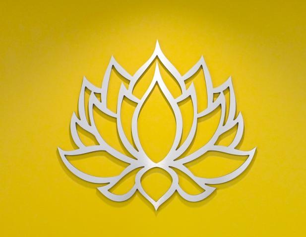 The Center for Healing's lotus flower logo