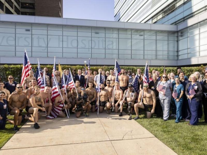 U.S. Navy SEALs Visit Cooper University Health Care for “Heroes Honoring Heroes” Tribute