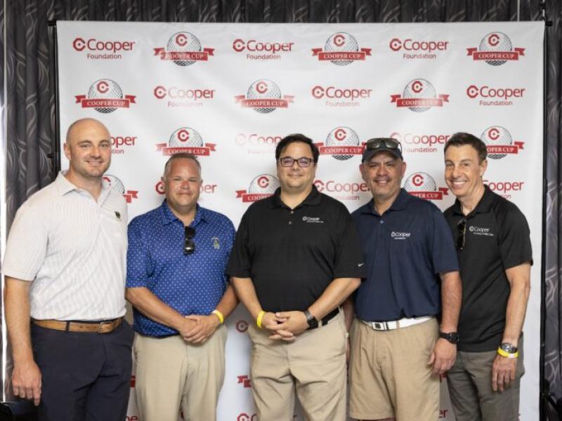 The Cooper Foundation Raises $130,000 at Inaugural Cooper Cup Golf Outing
