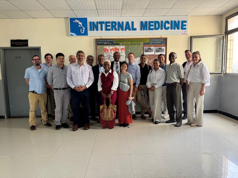 Cooper University Health Care Physicians Lead Multinational Critical Care Education Team in Africa