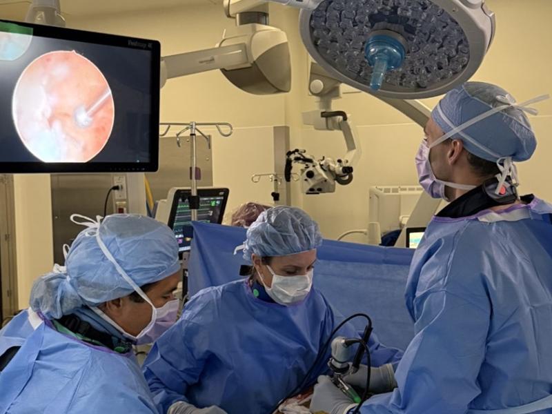 Cooper and Inspira Neuroscience Team Performs New Jersey’s First Fully Endoscopic Laminectomy Using New Technology