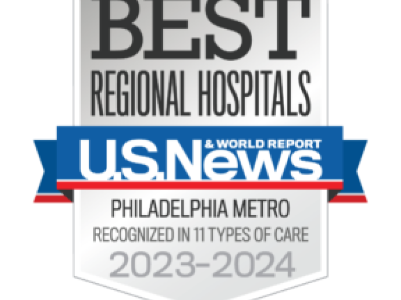 Cooper University Health Care Ranked Among Top Hospitals Regionally and High-Performing Nationally in Multiple Specialties by U.S. News &amp; World Report
