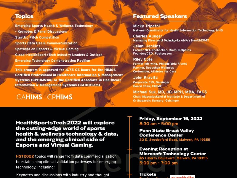 Join Cooper Team Members at the HealthSportsTech 2022 Conference
