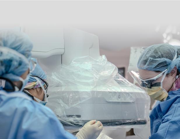 Vascular Surgeons performing an operation