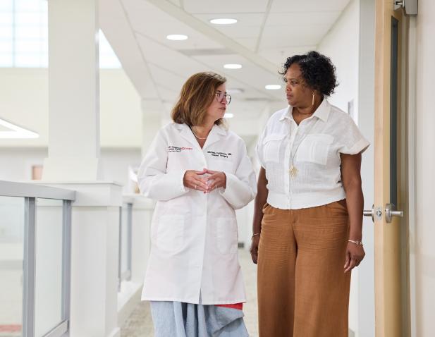 female doctor patient black