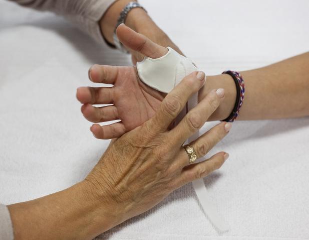 Hand injury therapy