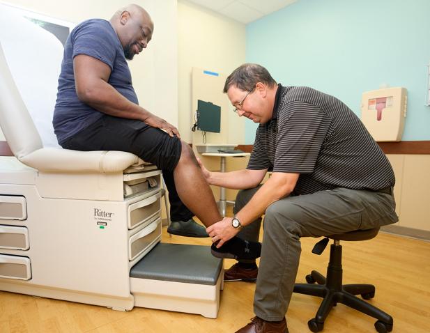 Ortho leg knee Pollard