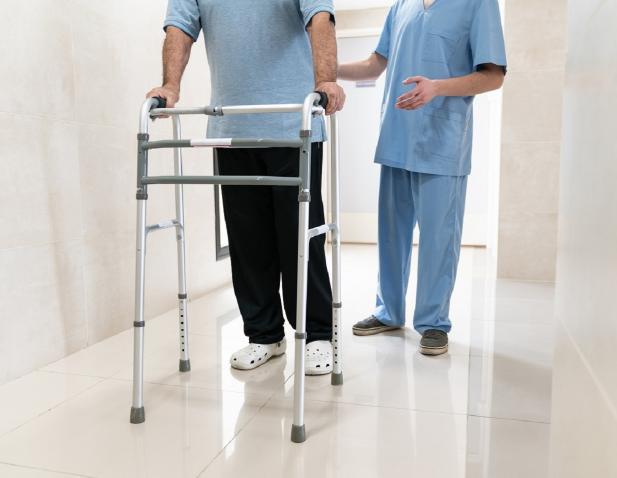 patient clinician walker