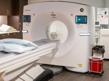 CT scan machine 