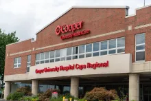 Cooper University Hospital Cape Regional Main Entrance