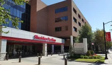 Front entrance of Sheridan Pavilion